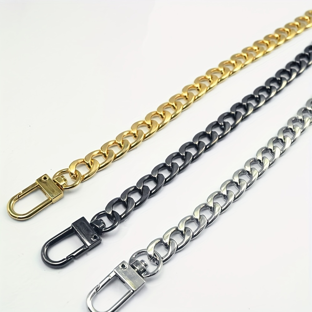 3-pack Purse Strap Extender for LV Pochette Accessory, Metal Chain