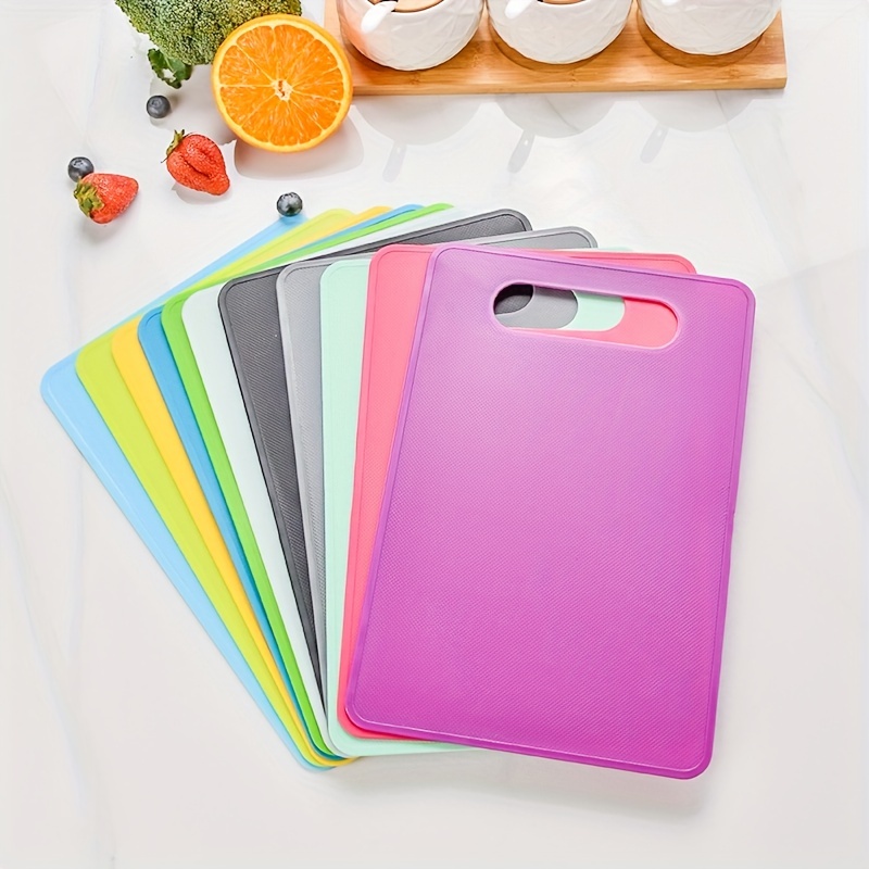 Colorful Plastic Cutting Board For Fruits And Vegetables - Kitchen