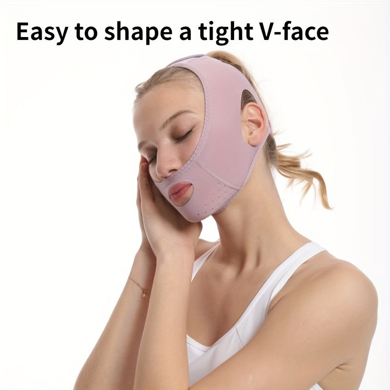 Cheap V Face Slimming Belt Facial Cheek Bandage Firm Lifting Band  Anti-Wrinkle Double Chin Reducer Strap Sleep Shaping Face Masks for Women
