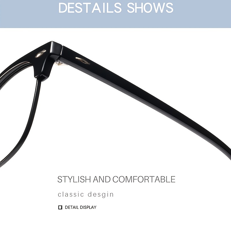 Men's Vintage Half Frame Glasses Holder