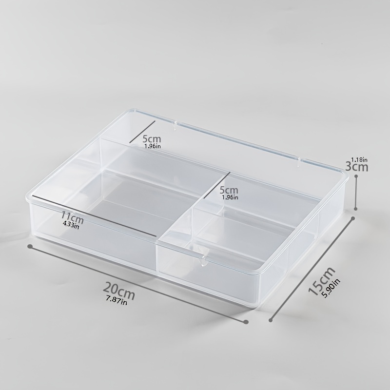 Drawer Divider Storage Box With Built-in Organizer Home Office Multifunctional Desktop Cosmetic Compartment Box, Desk & Drawer Organizer For Home Storage