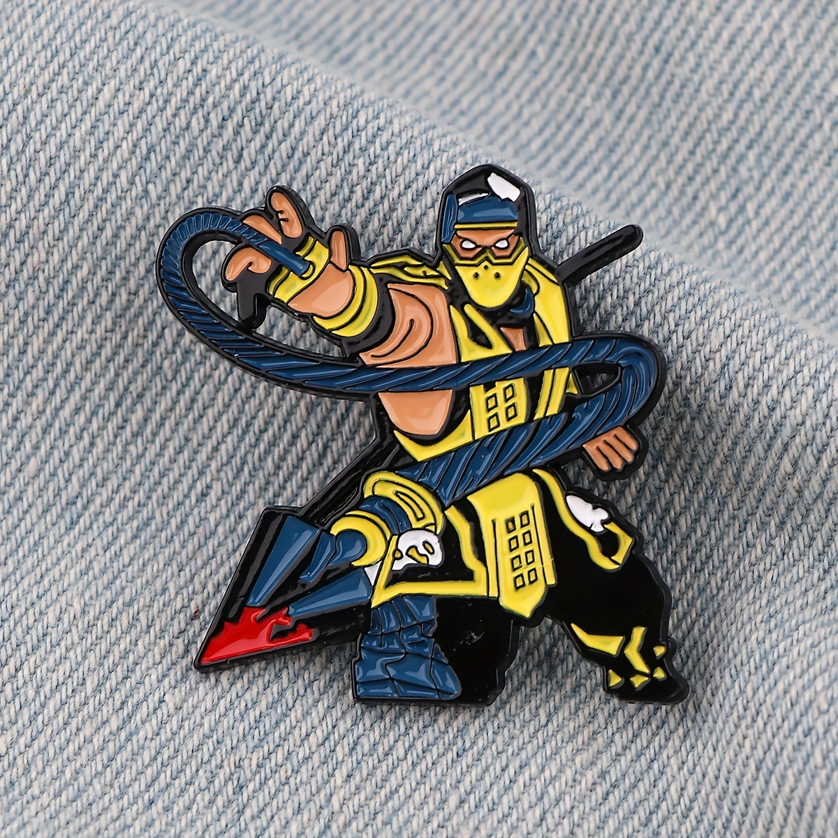 Cool Wrestling Cm Punk Pattern Icons Pins Badge Decoration Brooches Metal  Badges For Backpack Decoration