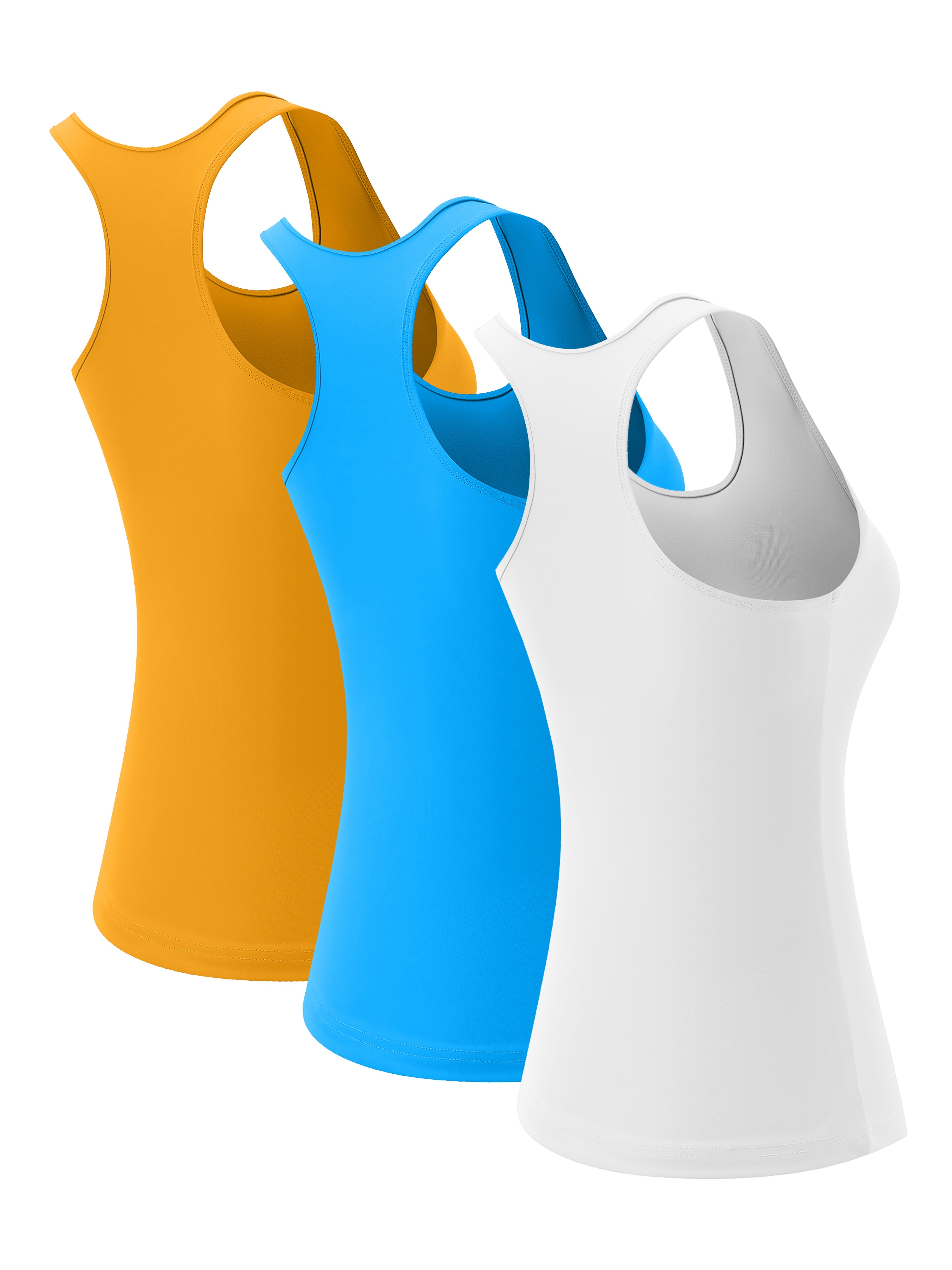 Generic Women Workout Tops Yoga Running Sleeveless Gym Tank Sport  Vest（Blue） @ Best Price Online