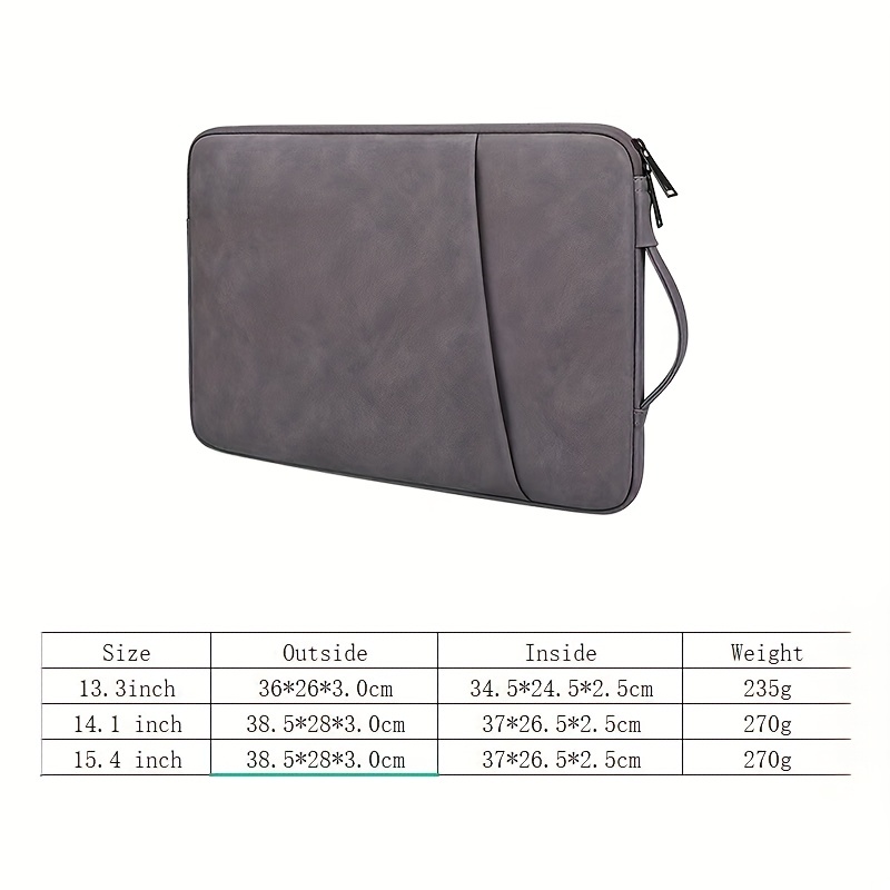 Pochette macbook pro 15 pouces ordinateur portable 15.4