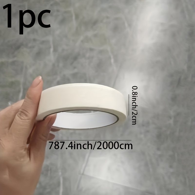 Paper Tape White High Adhesive Tape Masking Tape For Paint - Temu