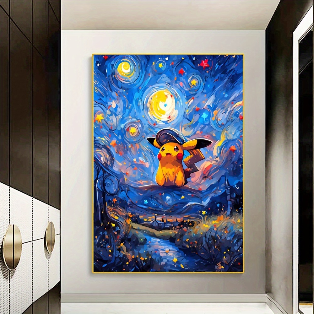 Cuadros Para Pintar Por Numero Noche Estrellada Van Gogh C/Pinturas :  : Hogar y Cocina