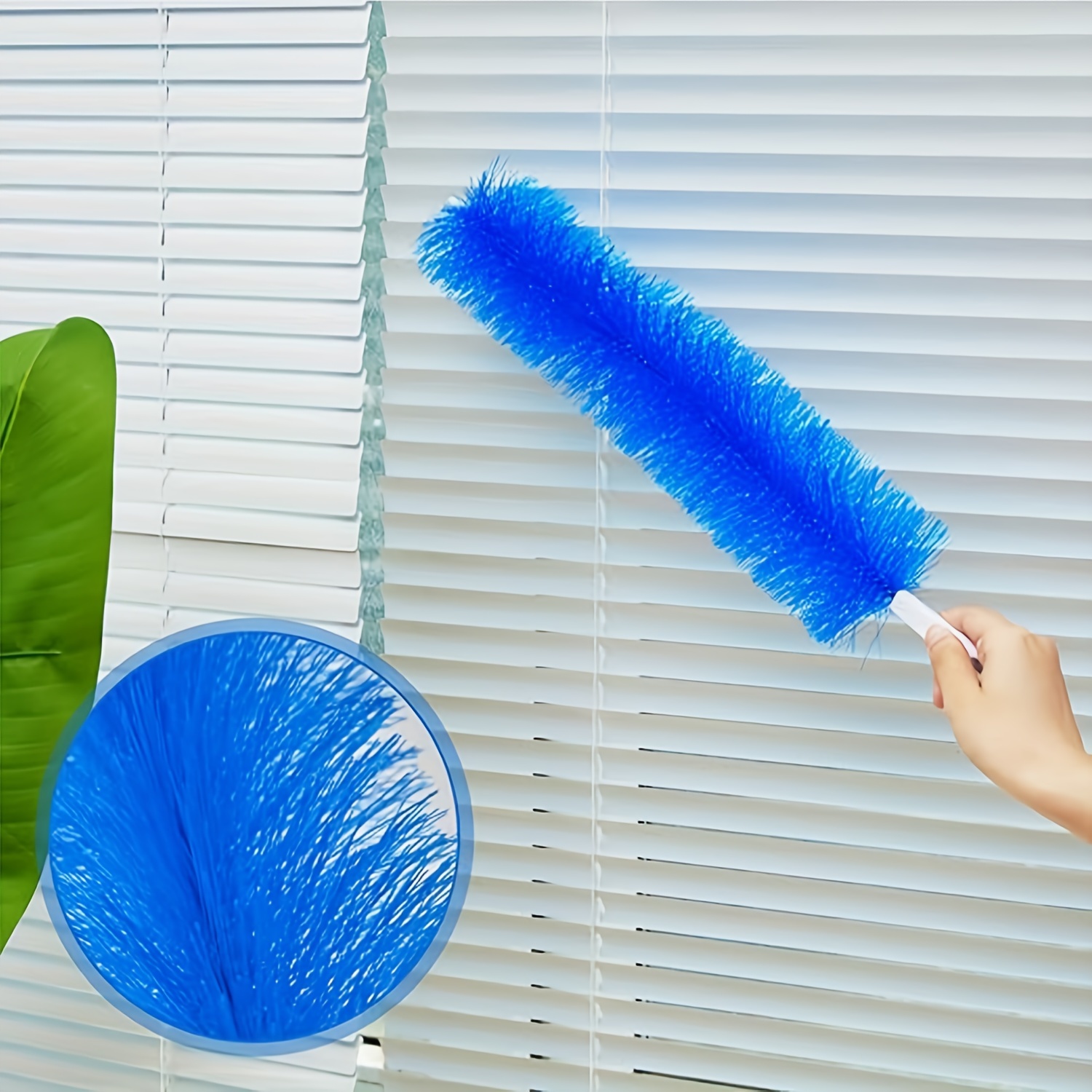 1pc Household Fan Brush Screen Window Shutter Fan Cleaning Brush