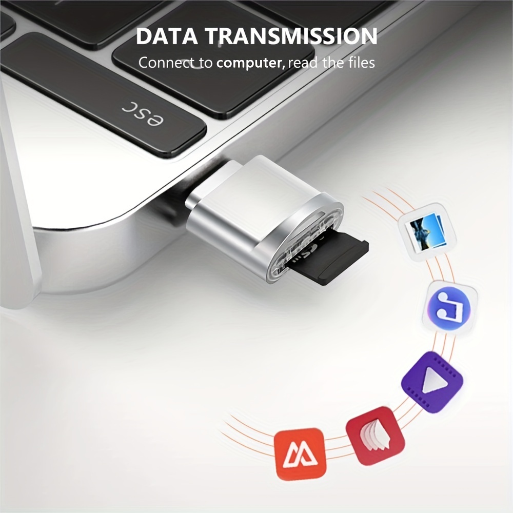 Novodio USB-C Card Reader - Lecteur de cartes USB-C (SD, micro-SD