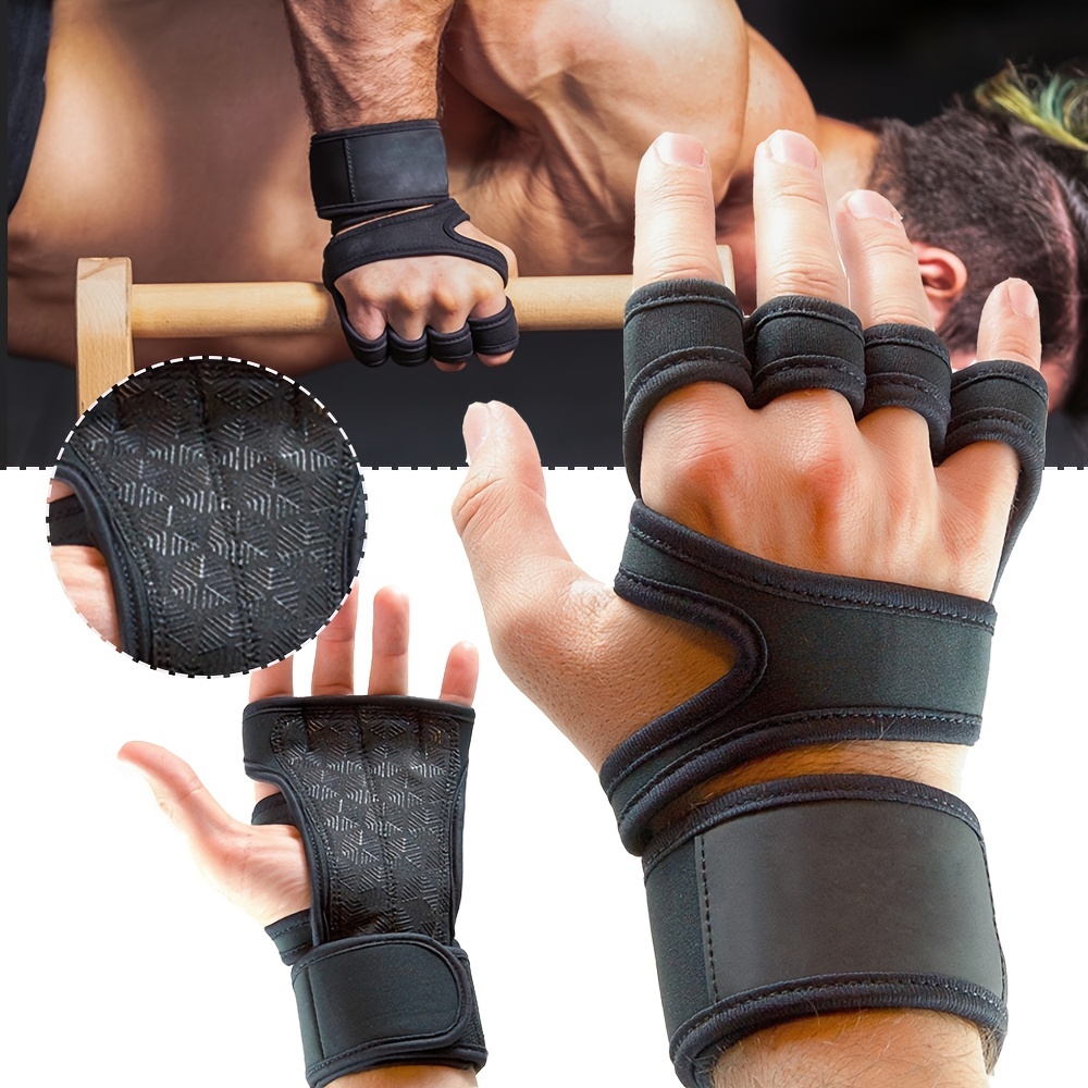 Breathable Weight Lifting Gloves Men Women Wrist Wrap - Temu