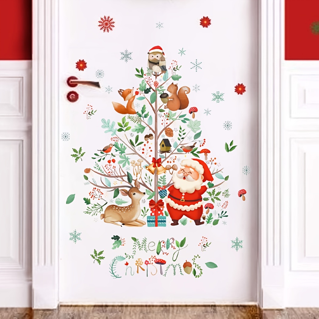 Christmas Stickers New Arrival Santa Claus Stickers - Temu