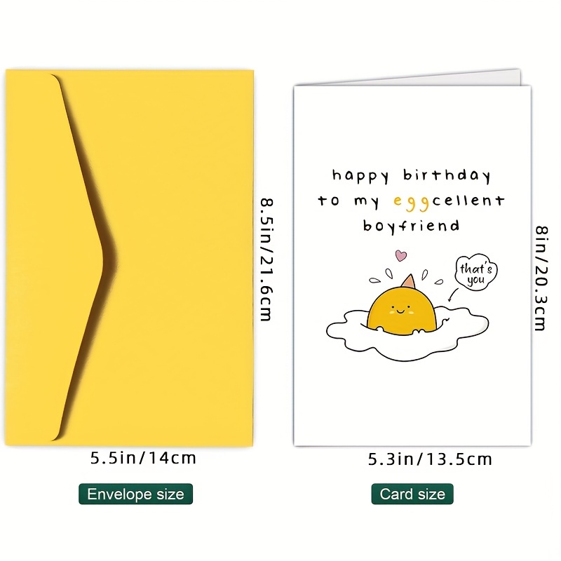 Happy Birthday Greeting Cards for Boyfriend Girlfriend Handmade Free  Shipping US