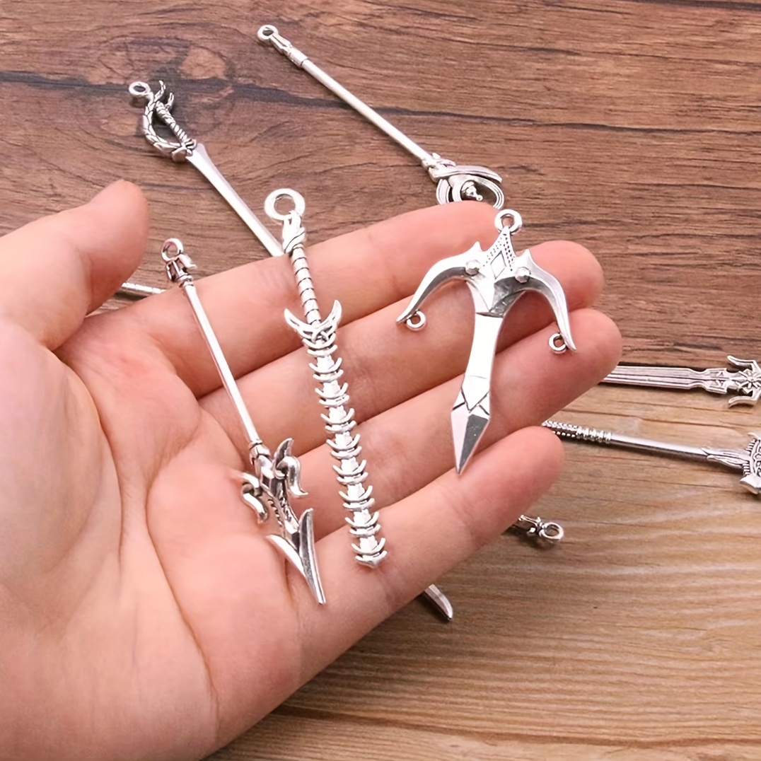 DIY Alloy Jewelry Accessories & Weapon Earrings