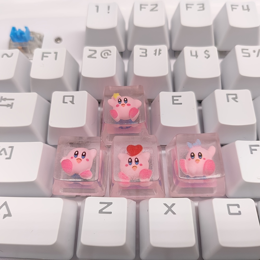 Anime Cute Diy Key Games Transparent Keycaps - Temu