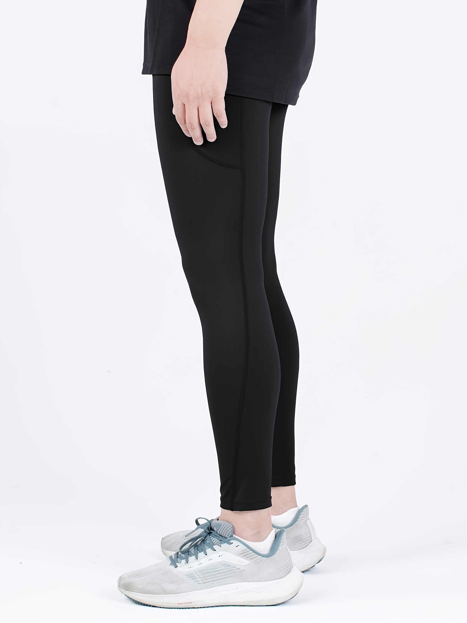 Men's Compression Sports Leggings High Waist Quick Dry Pants