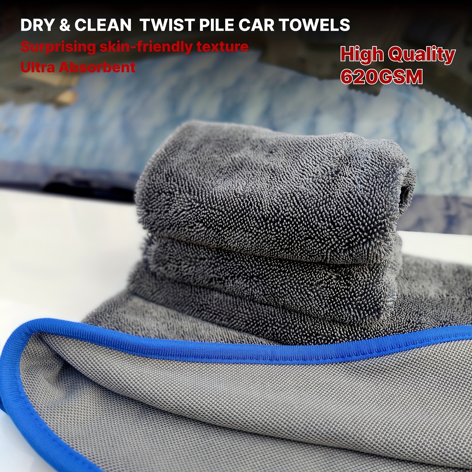 Super absorbent Car Wash Towel Perfect A Spotless ! Temu Australia