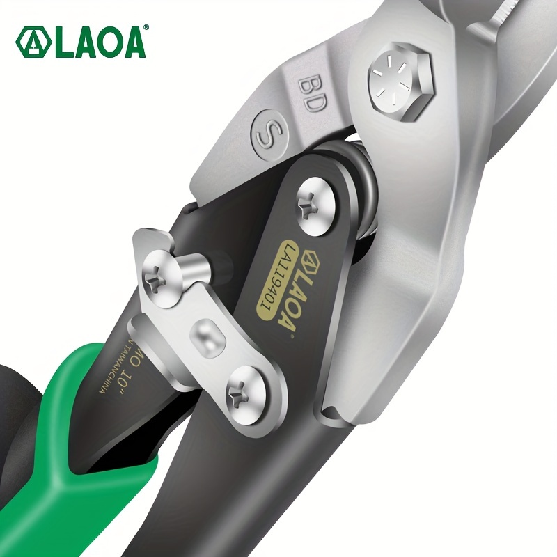 LAOA Metal Cutting Scissors Multifunctional iron Shears CR-MO