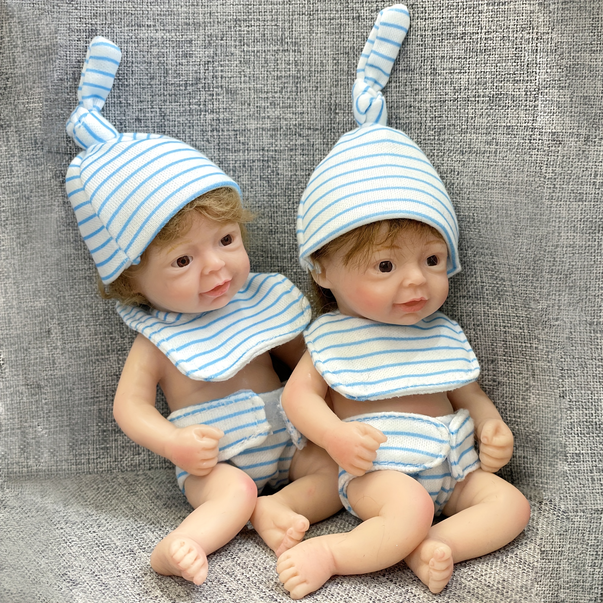 Full Body Soft Solid Silicone Reborn Doll Handmade Cute - Temu