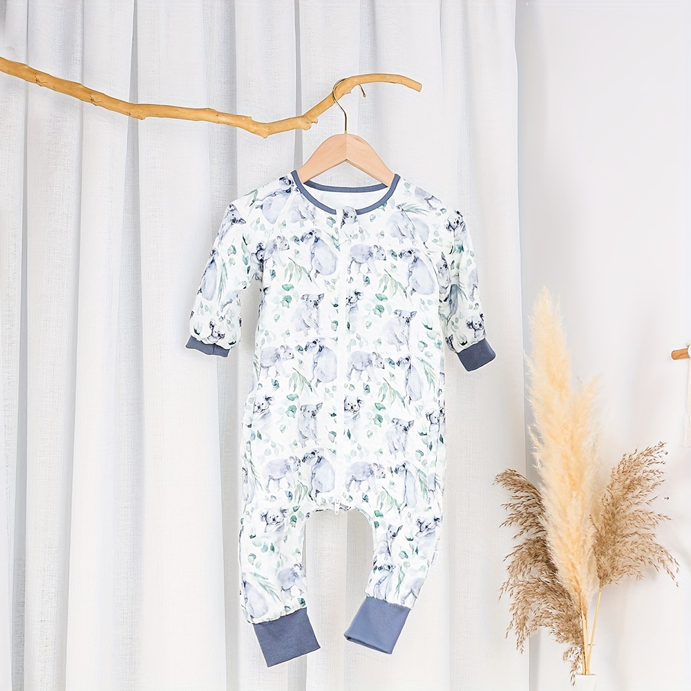 Digital Print Bamboo Long Sleeve Sleeping Bag for Babies