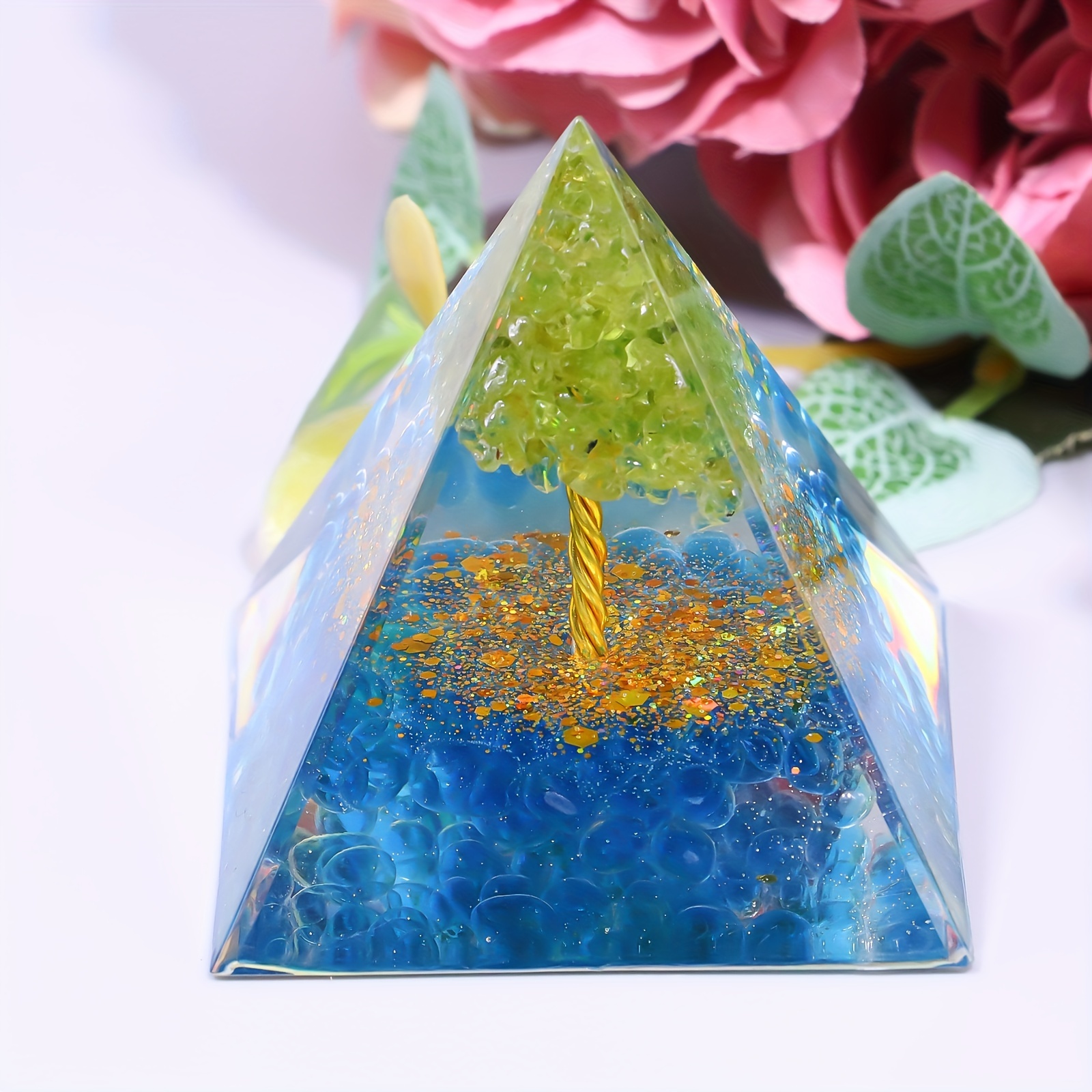 1pc Albero Cristallo Orgone Piramide Generatore Energia - Temu Switzerland