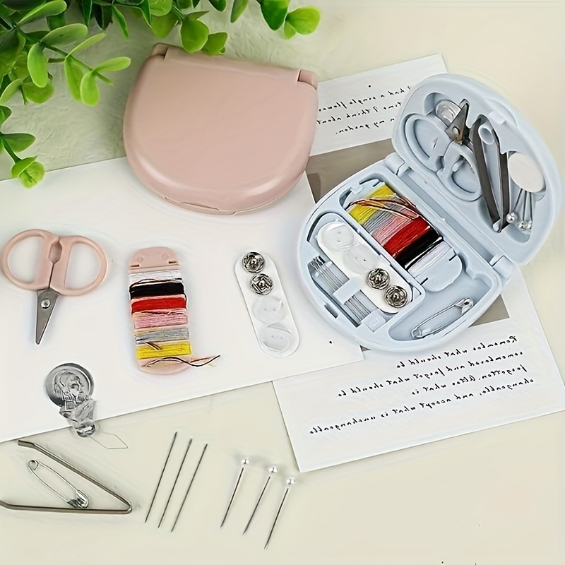 Portable Sewing Kit Home Sewing Kit For Adults With 184 Essential