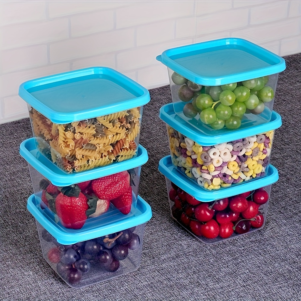 Set of Plastic Containers for Storing Liquid Household Chemicals