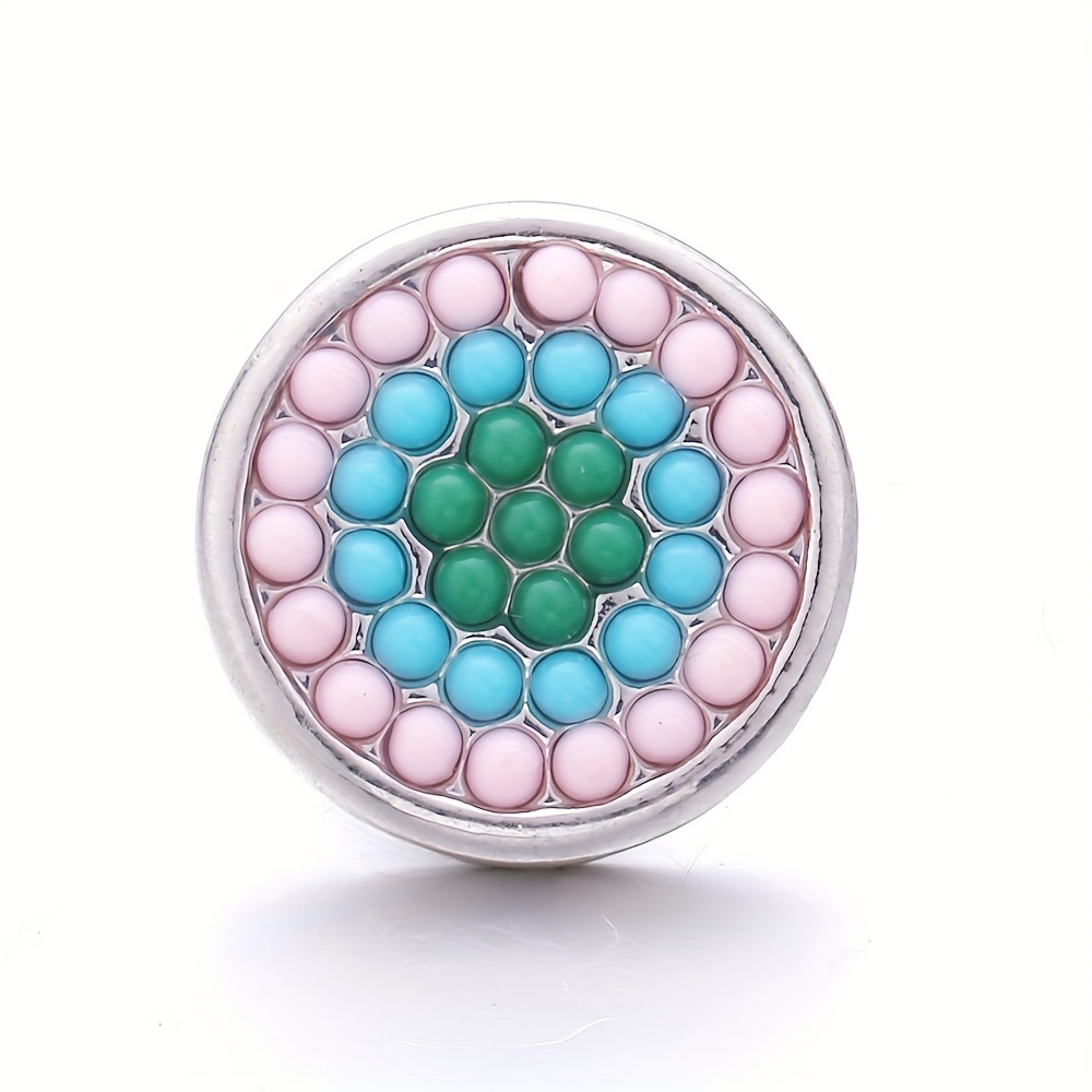 18mm Snap Button Jewelry DIY Accessories Material
