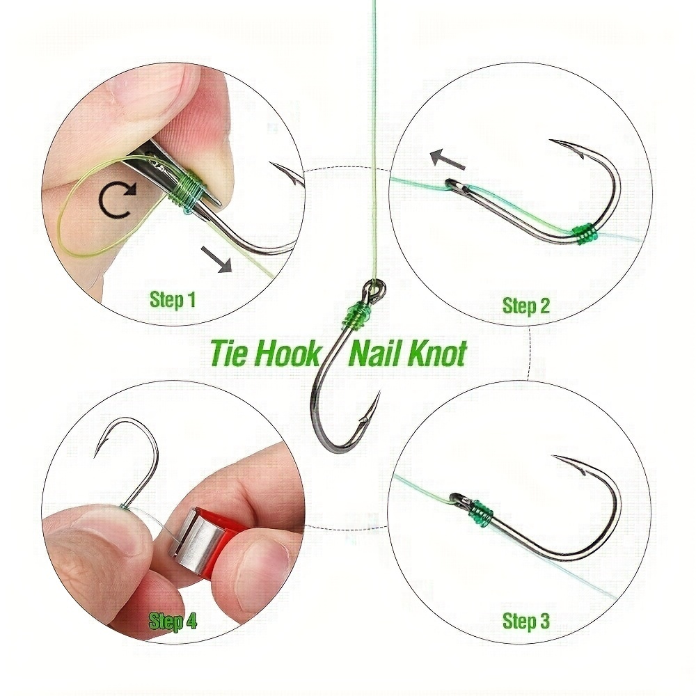1set Quick and Easy Fly Fishing Knot Tying Tool with Retractors - Perfect  for Hooks, Lures, and Flies