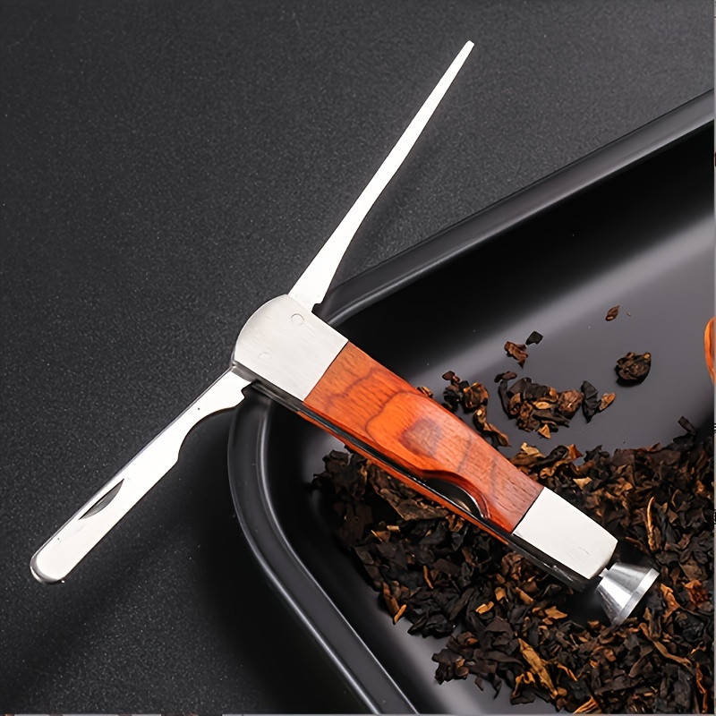 Smoking Tobacco Pipe Cleaner Stainless Steel Multifunctional 3 in1 Cleaner  Tool High Quality Smokin Tobacco Pipe