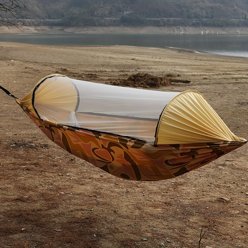 1-2 personas al aire libre mosquitera paracaídas hamaca camping