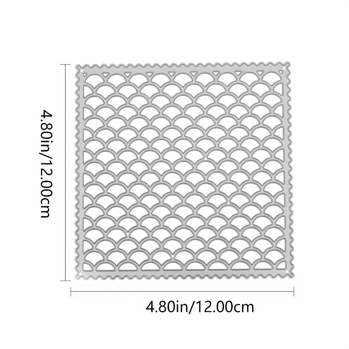  Metal Irregular Fishing Net Cutting Dies, Summer Fish Die Cuts  Embossing Stencils Template Mould for Card Scrapbooking and DIY Craft :  Arts, Crafts & Sewing