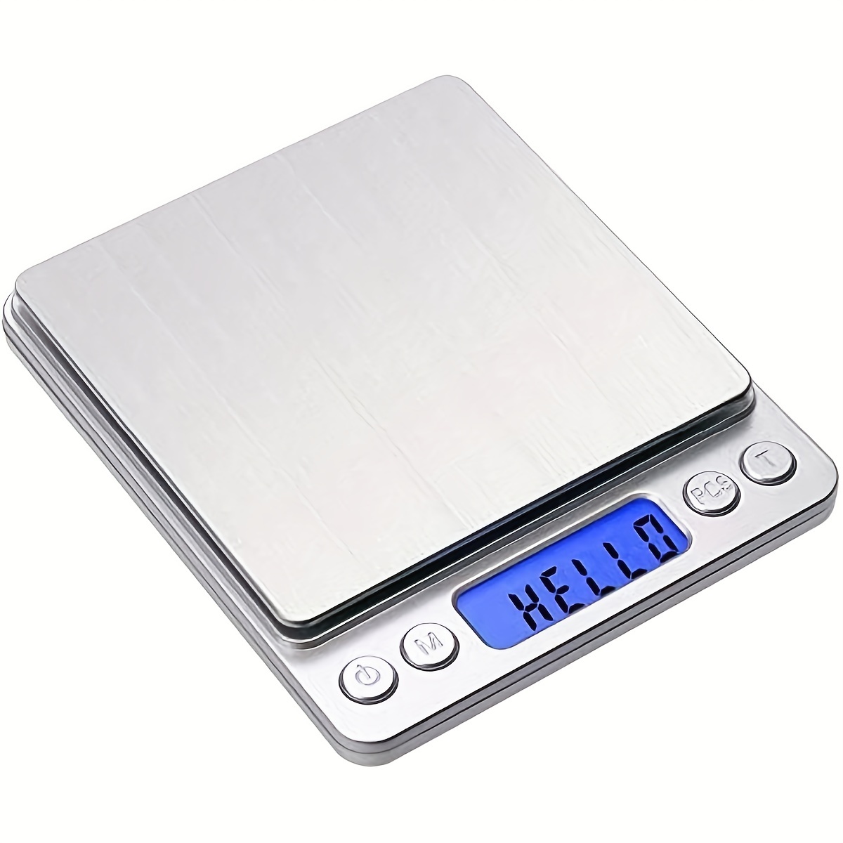 Food Kitchen Scale, Food Scales Digital Weight Grams and Oz, High Precision  Digital Scale, Baking, Cooking, Tare Function, with 2 Trays, LCD Display