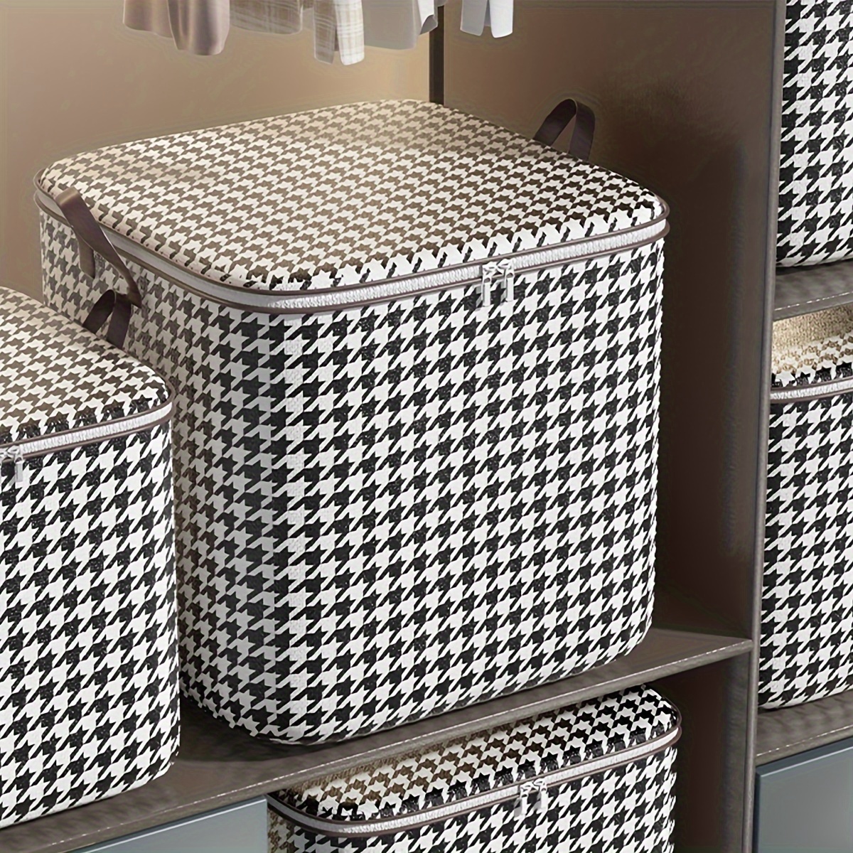 Organizador Simple Cremallera Prueba Polvo Bolsa - Temu