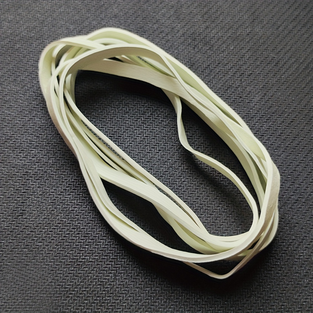 White rubber clearance bands