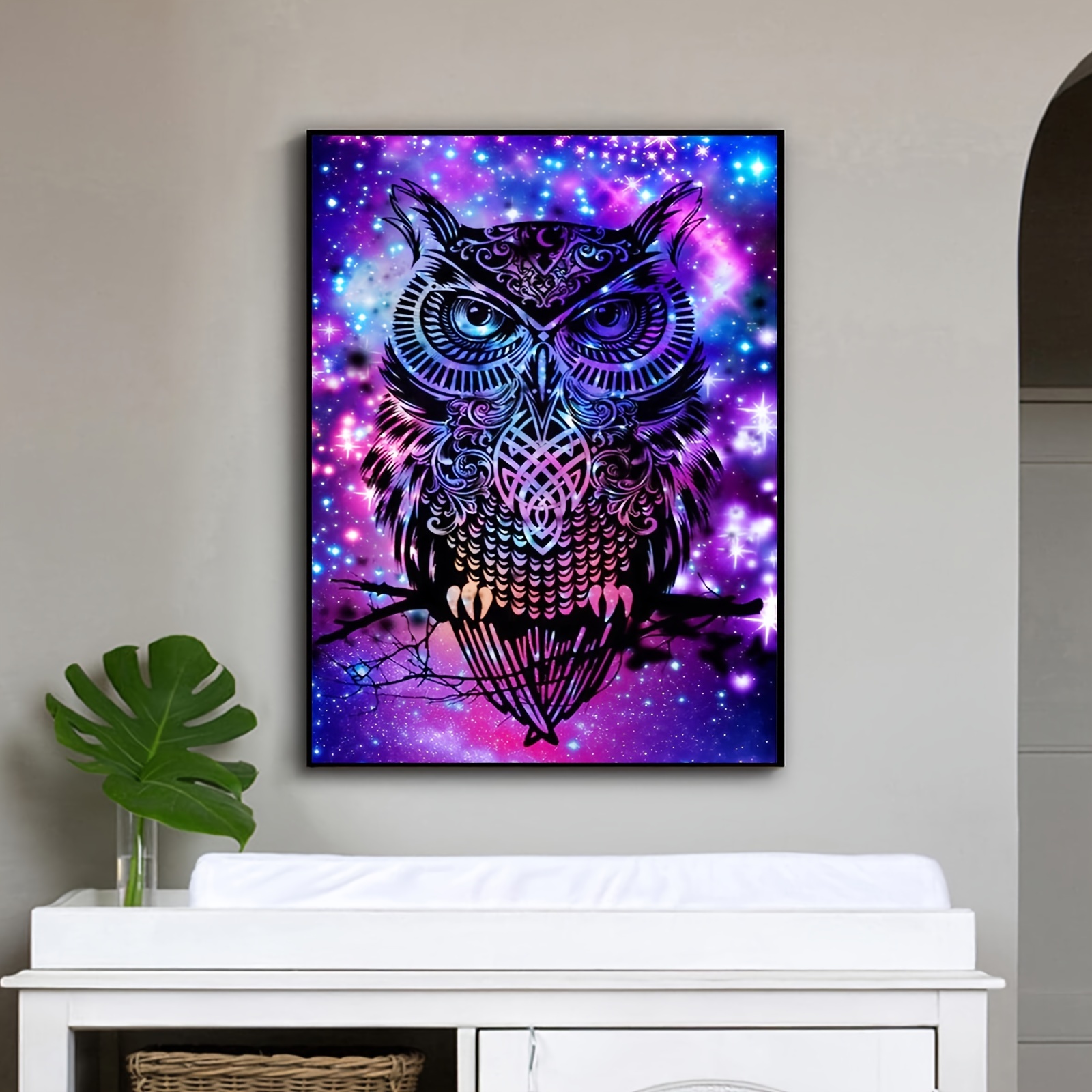 Dream Fun DIY 5D Diamond Painting Kits for Kids Adults, Owl