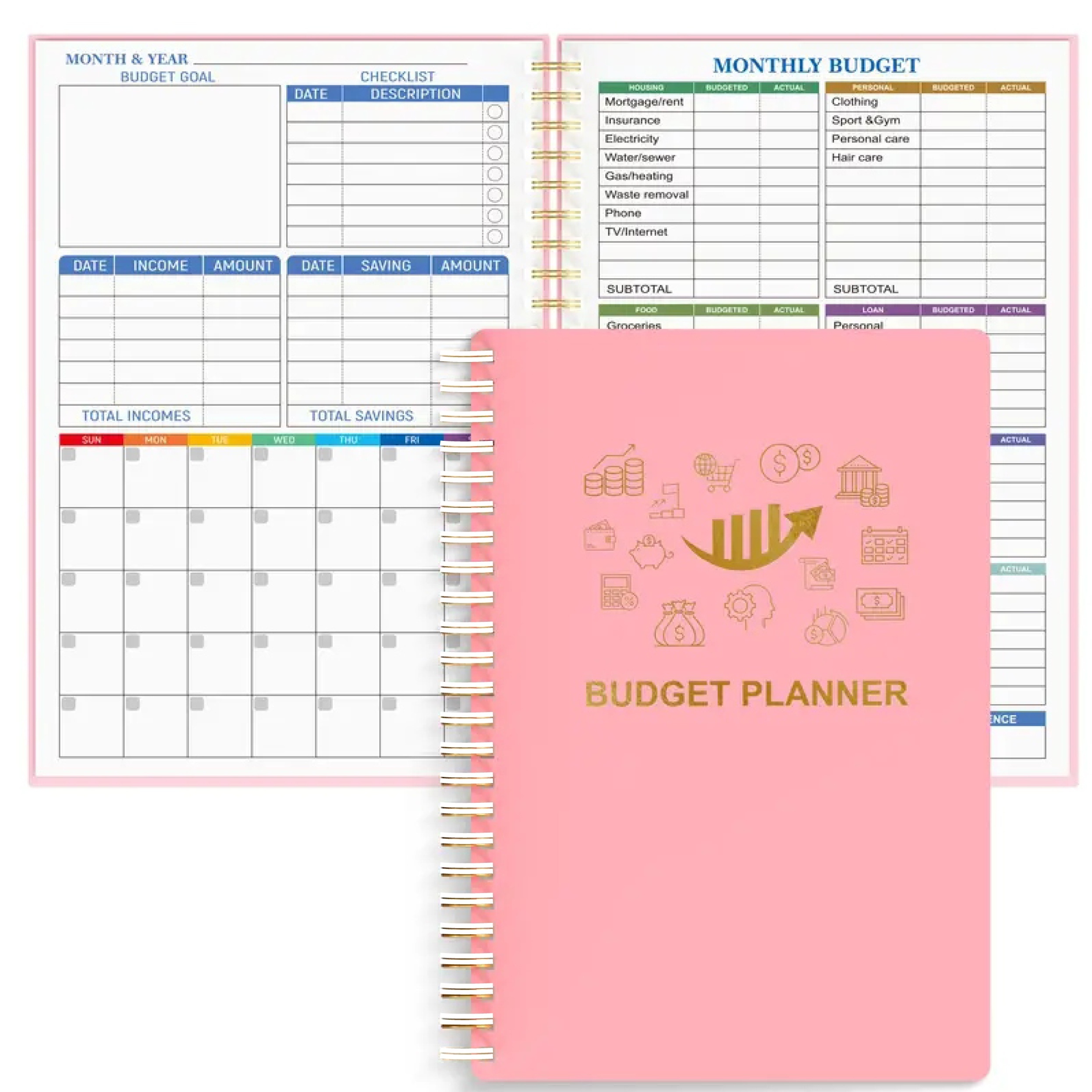 TDAH AJOUTER Budget mensuel Organisateur et budget de votre argent