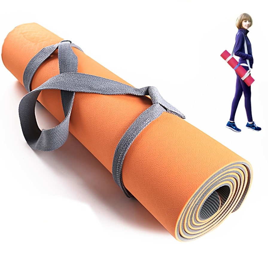 2 Pcs Yoga Mat Strap, Yoga Mat Strap Sling Adjustable Yoga Mat Shoulder  Straps Sling, Fitness Carrying Strap