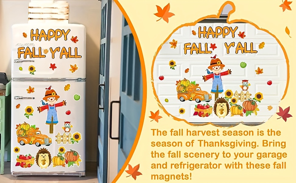 Festive Occasion Thanksgiving Save The Date Magnet - Magnets and Labels