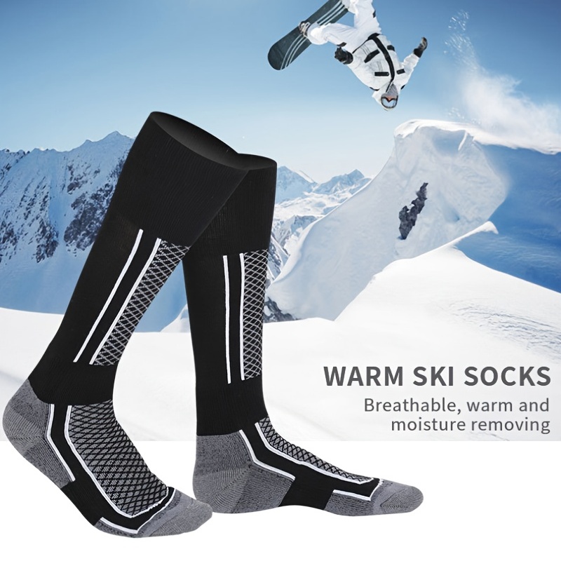 Calcetines de esquí calcetines térmicos cálidos de invierno - Temu
