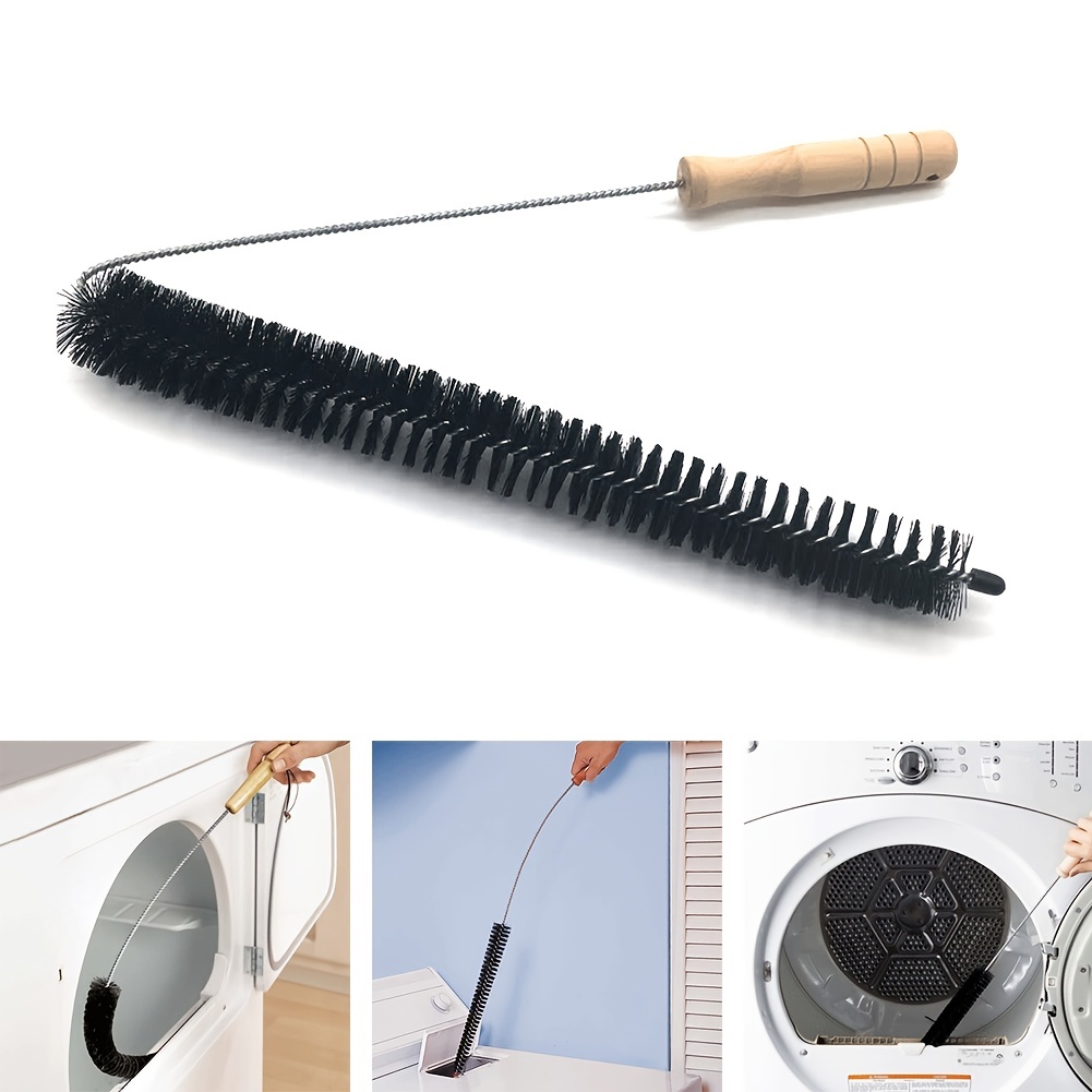 Long Flexible Dryer Vent Cleaner Kit With Lint Brush And