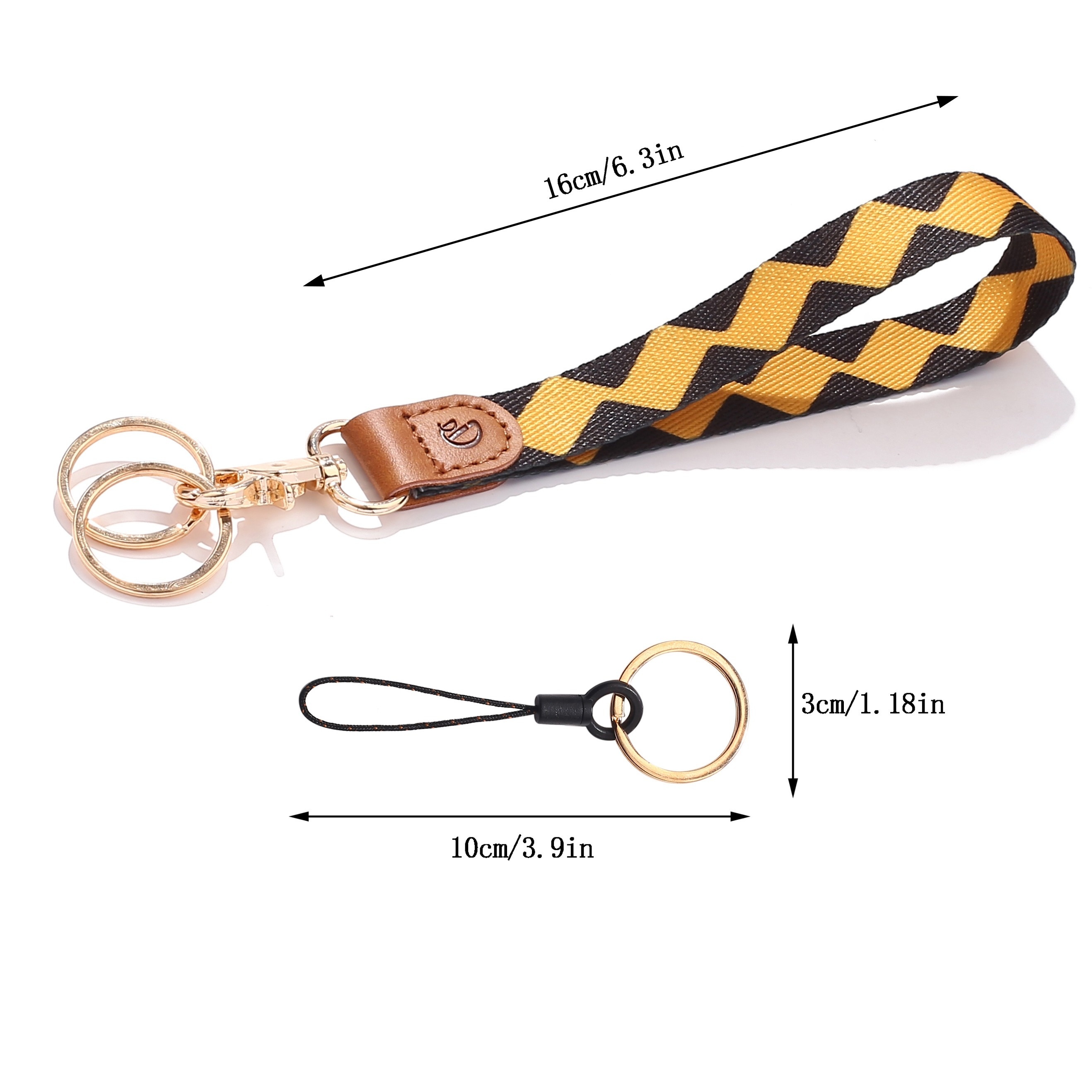 Wrist Lanyard Key Chain, Cute Wristlet Strap Keychain Holder For Women Men  Car Keys Id Badges Card Wallet Phone Camera - Temu United Arab Emirates