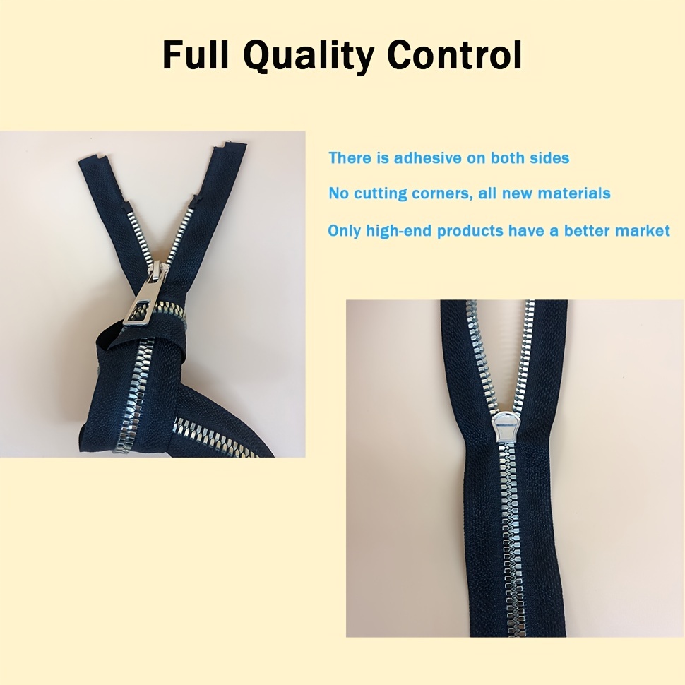 18pcs Zipper Slider Replacement Kit Zipper Repair Kit for Jackets
