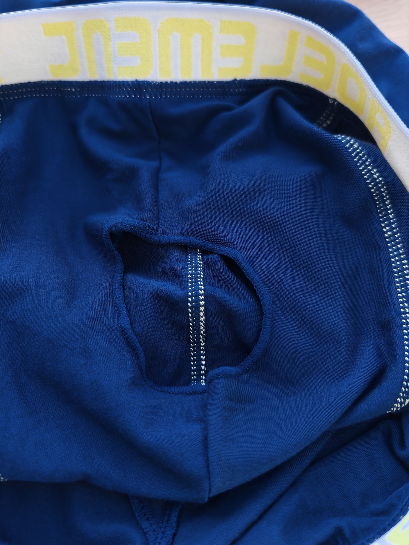 Calzoncillos largos termicos para hombres con abertura color azul marino en  tallas 5-9 de AMMANN