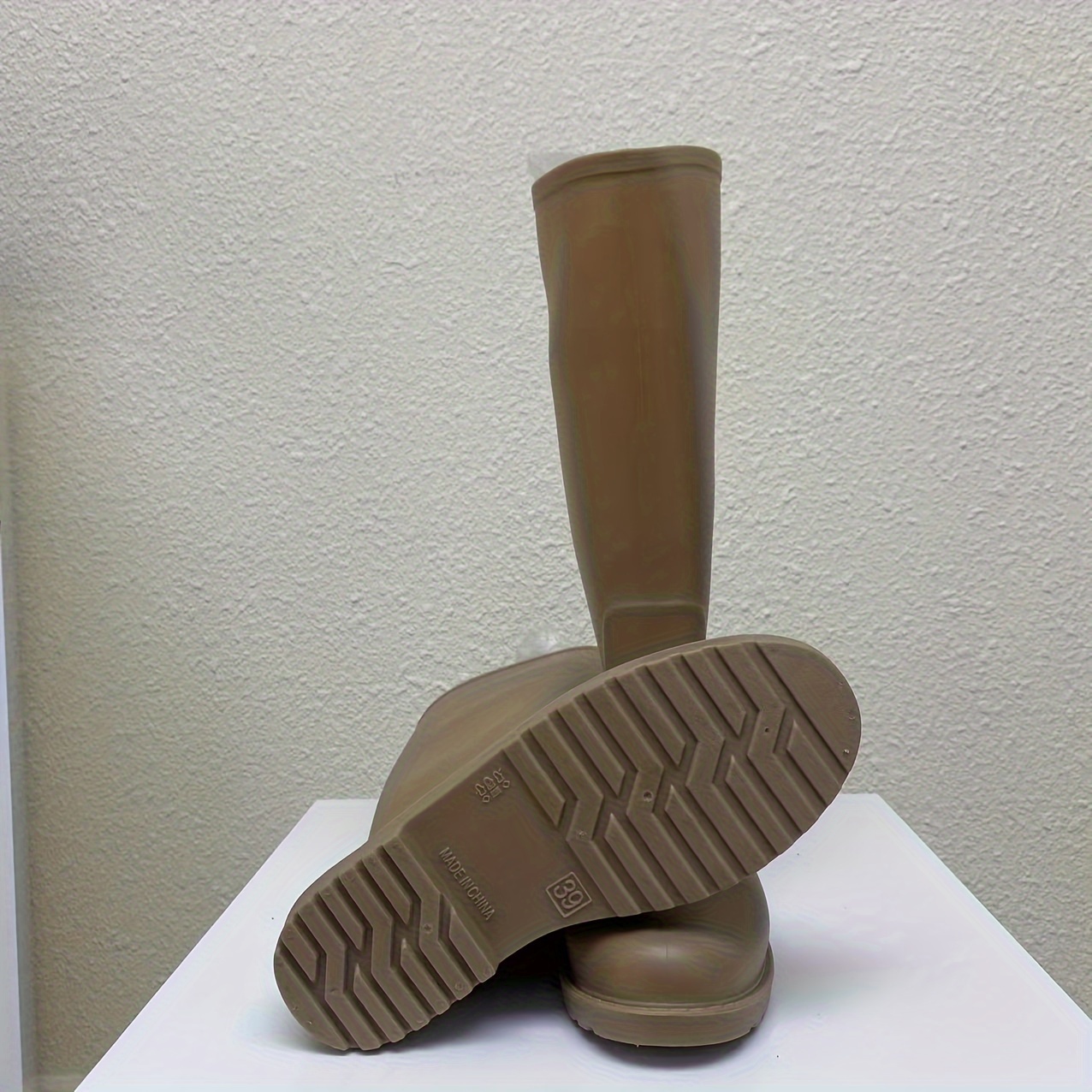 Women's High Top Rain Boots Waterproof & Wear-resistant