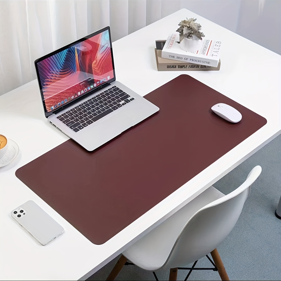PU Leather Desk pads protector Mouse Pad Desk Mat Laptop desk pads