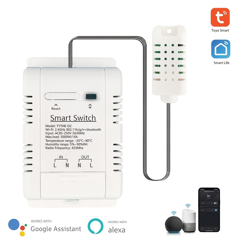 WiFi Controller Temperature Humidity Sensor Smart Remote Control