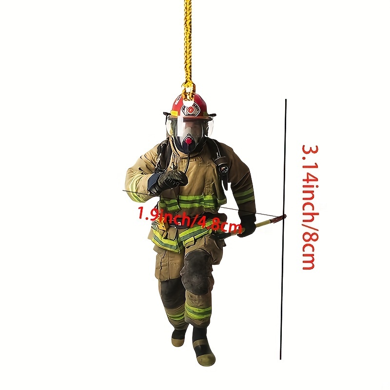 Schlüsselanhänger Feuerwehrmann -/Frau Feuerwehr