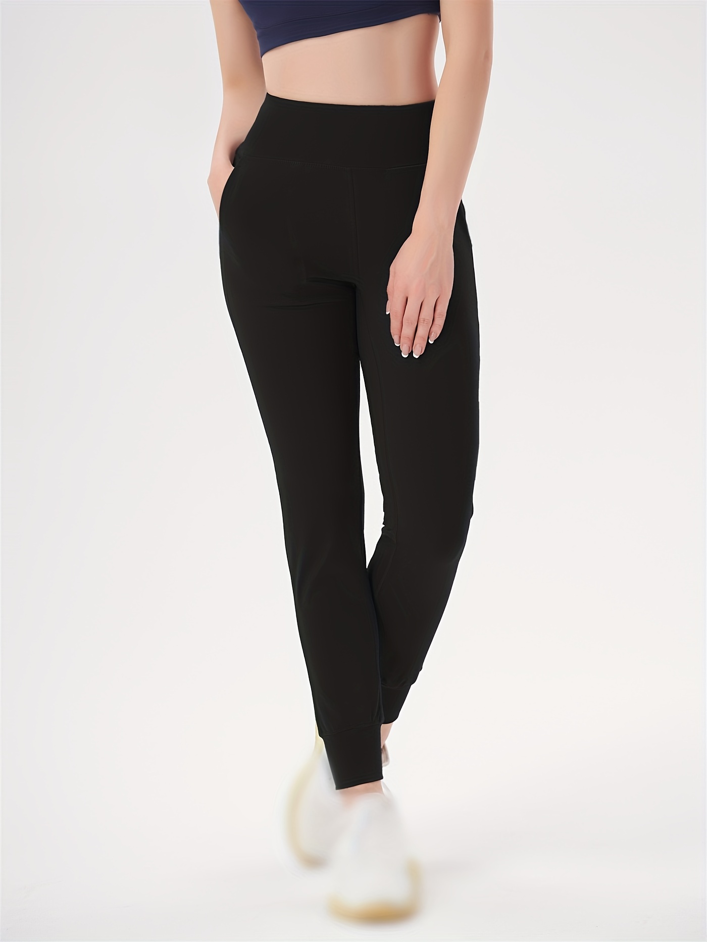 Pantalones De Yoga De Cintura Alta Para Mujer, Pantalones