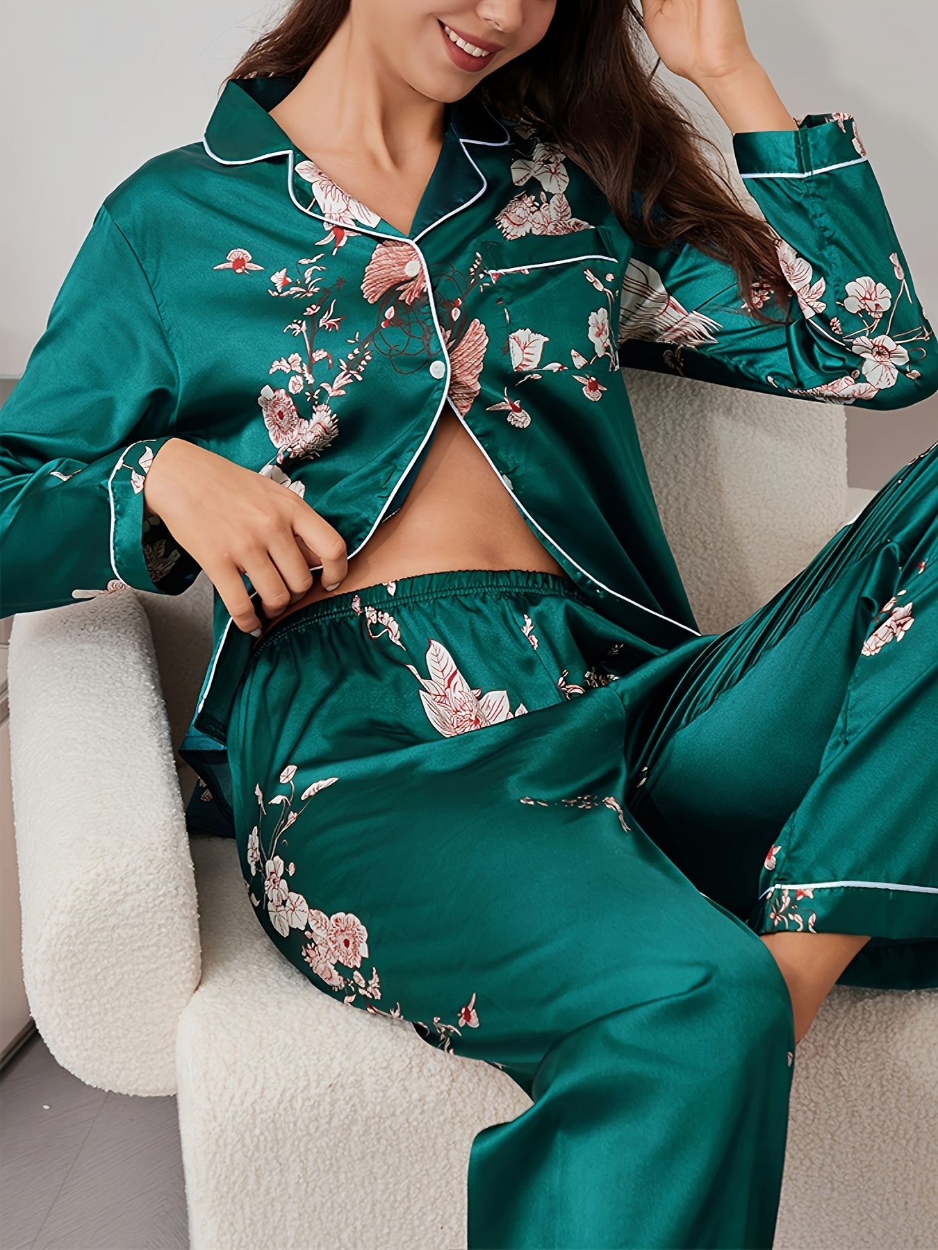Green Pajama Set - Temu
