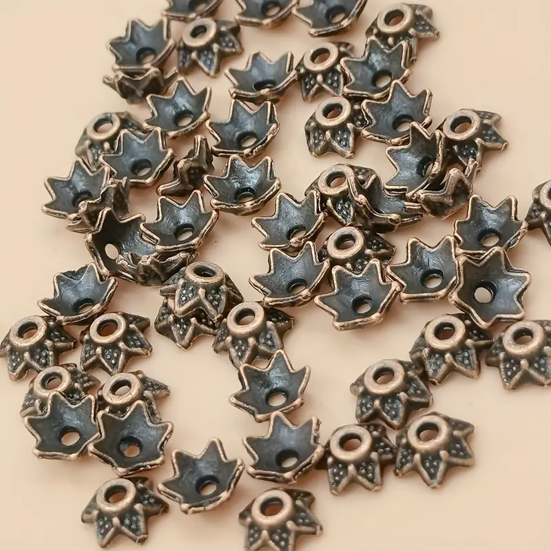 about ) Bali Style Antique Copper Beads Spacers Beads - Temu
