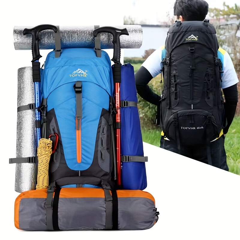 Camo Waterproof Backpack / 90L Bag / Multi-Functional Tactical Hiking